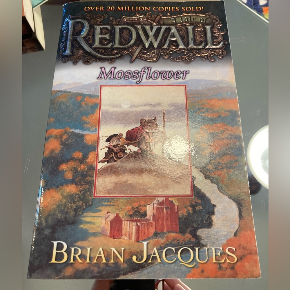 Redwall Mossflower by Brian Jacques, paperback